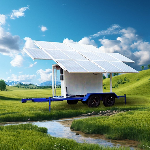Mobile Solar Generator Trailer